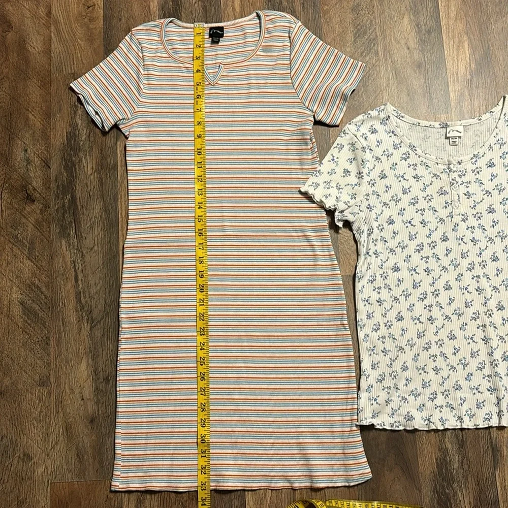 Art Class Ribbed Dress and Shirt